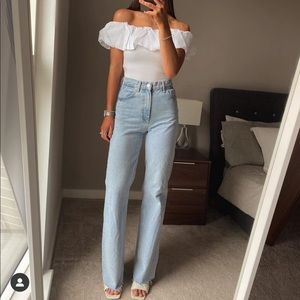 Zara Z1975 wide leg jeans